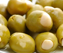 Olives Stuffed with Garlic