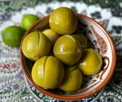 Pickled Green Lemon